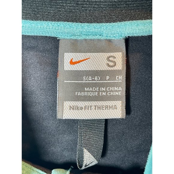 Nike Therma Fit Running Vest Turquoise Fleece Womens 215700-426 Size S - Picture 6 of 11